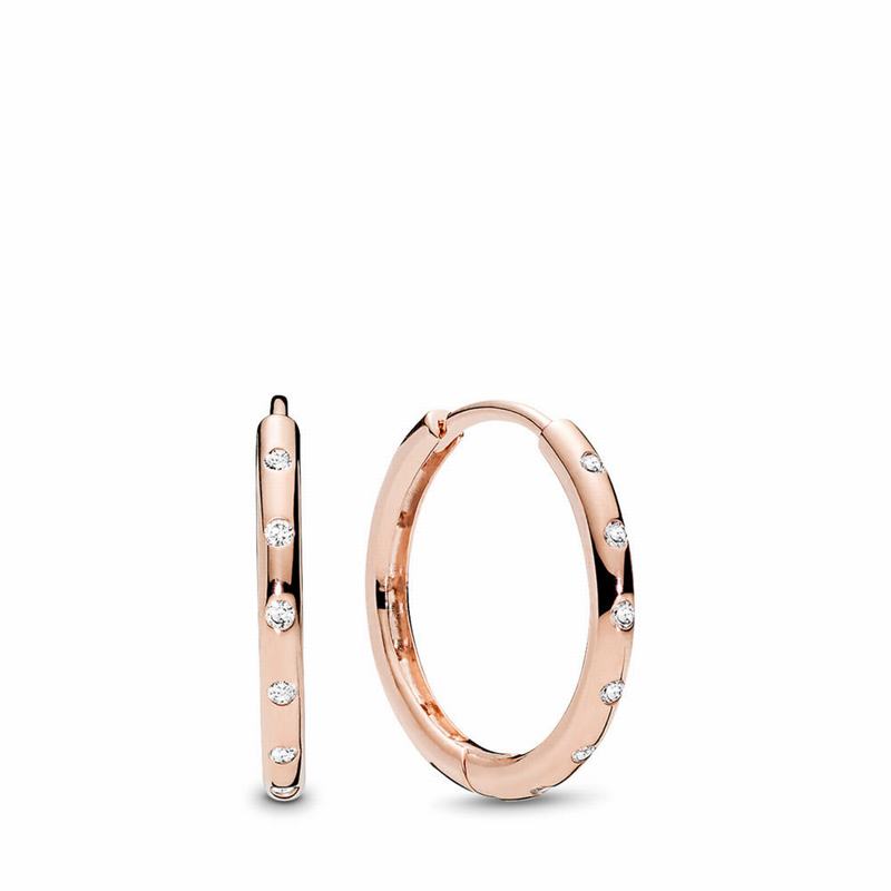 Pandora Rose™ Droplets Hoop Earrings Egypt MG5417902